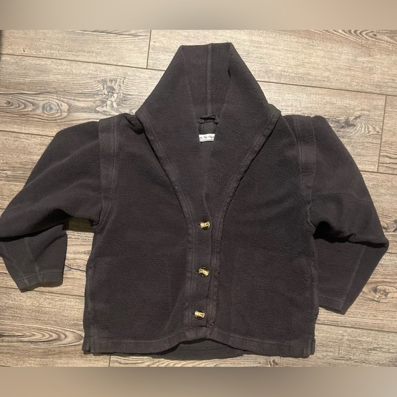 Free People Jackets & Blazers - Free people gray distressed cardi jacket three buttons